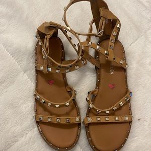 Girls Steve Madden jewel sandals